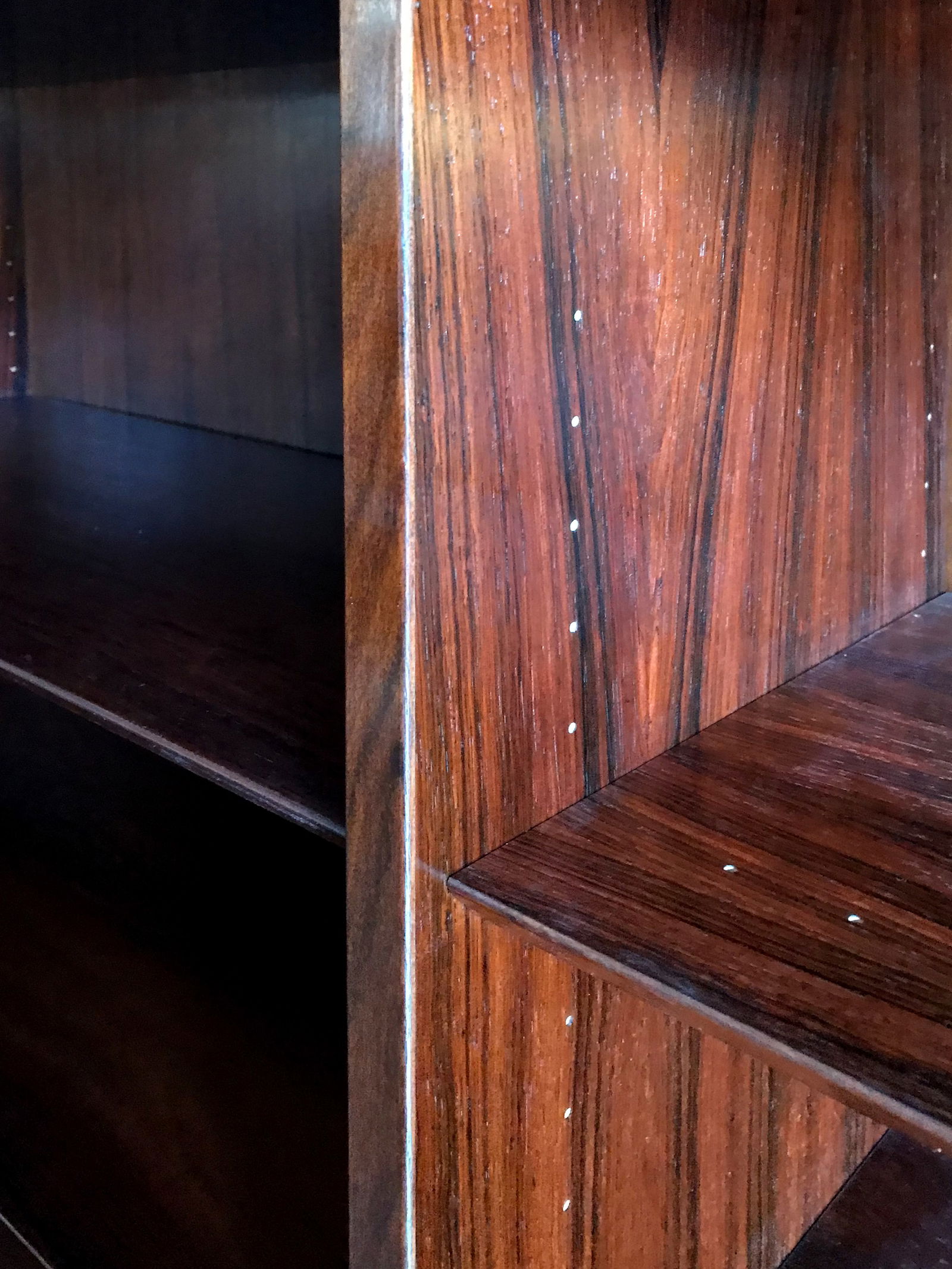 Scandinavian Wood Bookcase by Gunni Omann, 1960s - 8