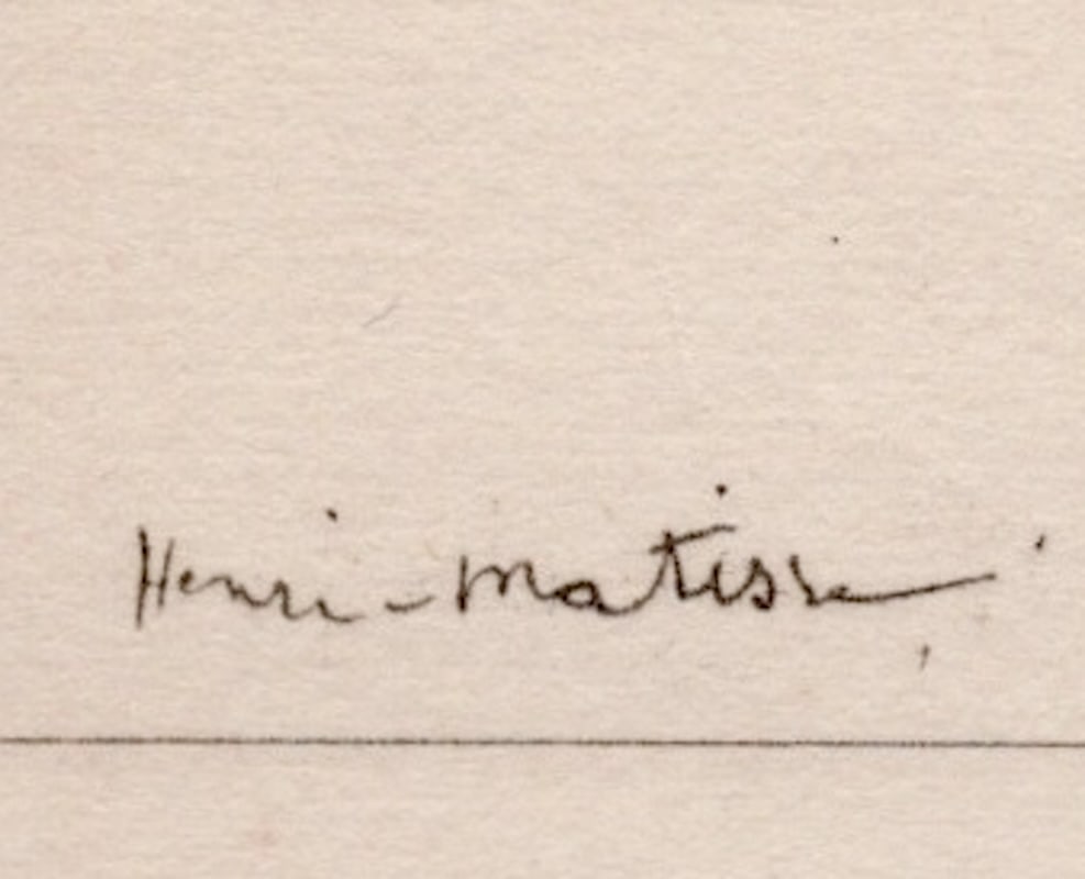 Matisse, Sitting Nude, 1920, Original Lithograph - 14