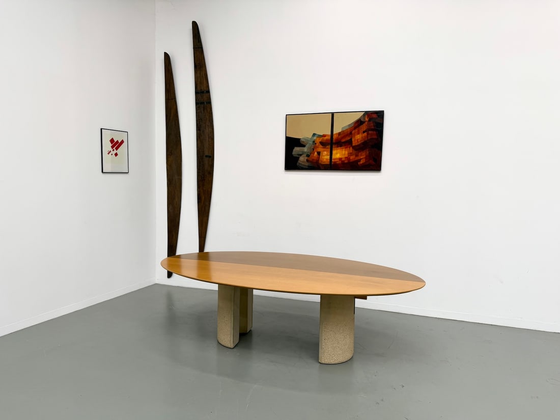 Dining Room Table by Giovanni Offredi, 1970s - 16