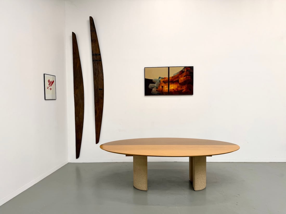 Dining Room Table by Giovanni Offredi, 1970s - 2