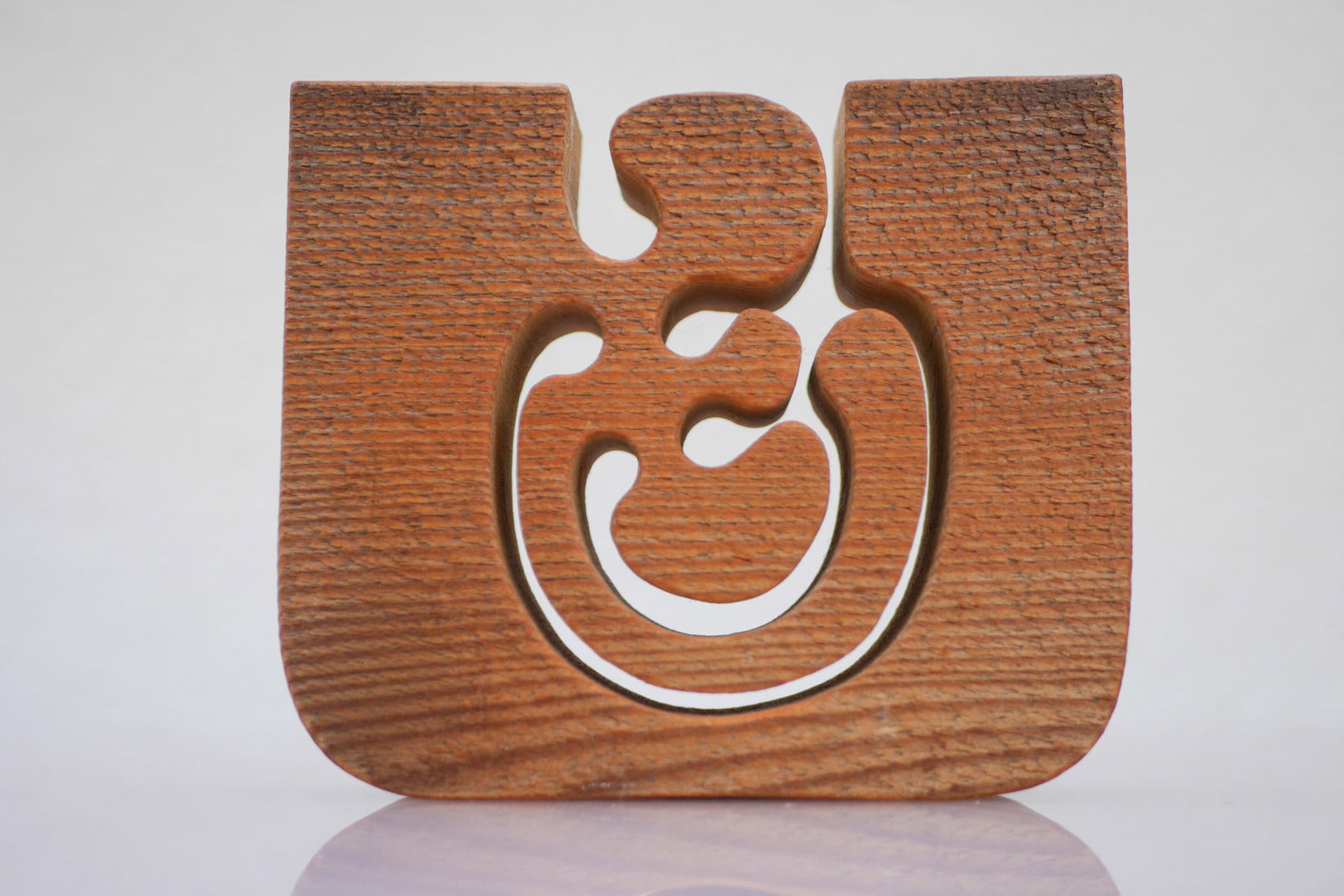 Large Wooden Candleholder by Gunnar Kanevad, 1984 - 2