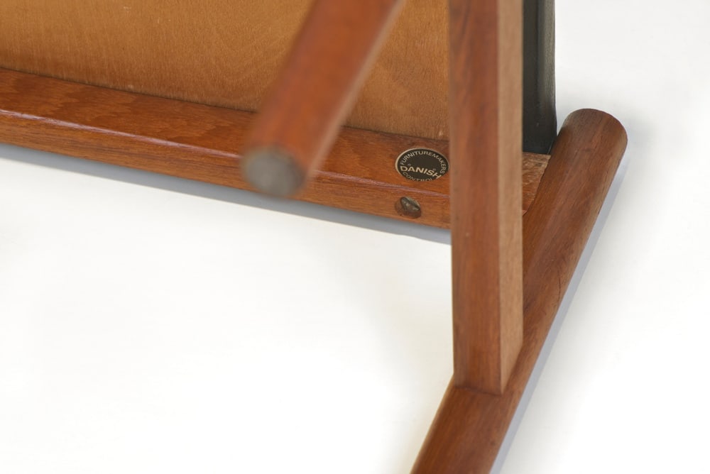 Teak Ottomans by Hugo Frandsen, 1960s, Set of 2 - 9