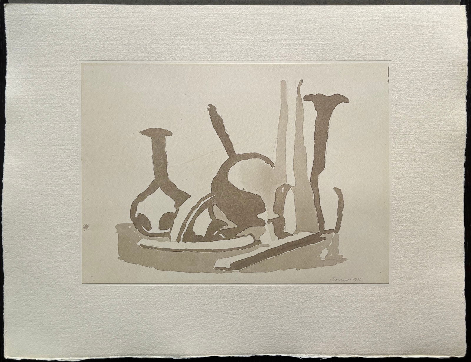 Giorgio Morandi, Natura Morta, 1973, Lithograph - 2