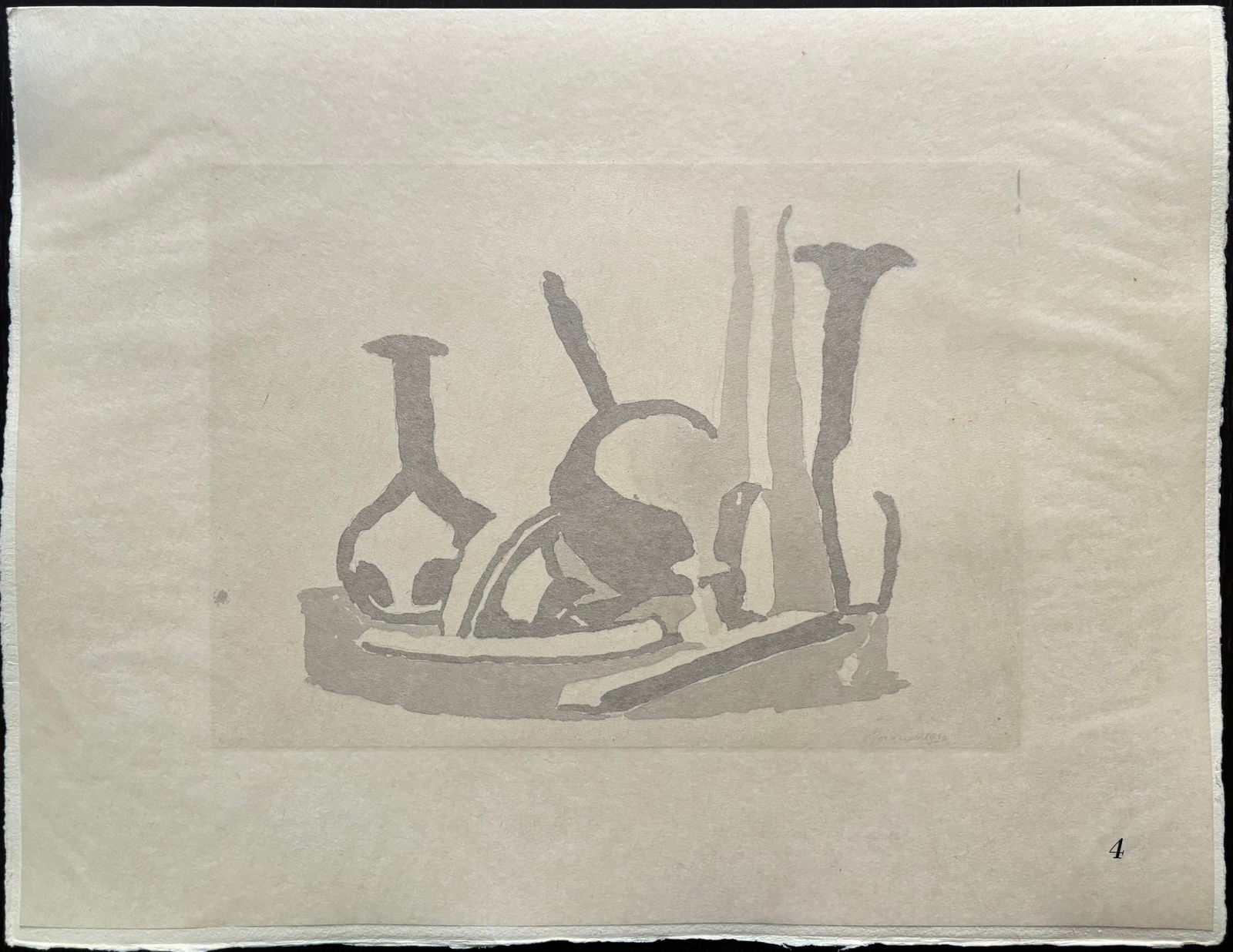 Giorgio Morandi, Natura Morta, 1973, Lithograph - 5