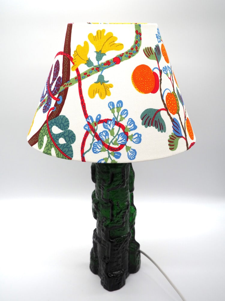 Glass Table Lamp by P. Kedelv for Reijmyre, 1960s - 11