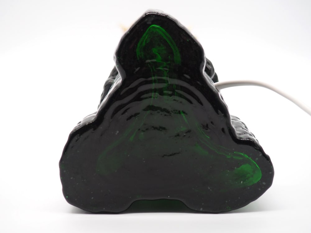 Glass Table Lamp by P. Kedelv for Reijmyre, 1960s - 12