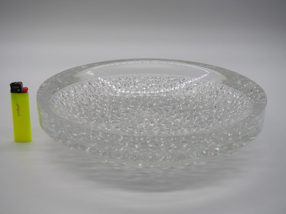 Norwegian Crystal Bowl for Hadeland Norway, 1980s - 3