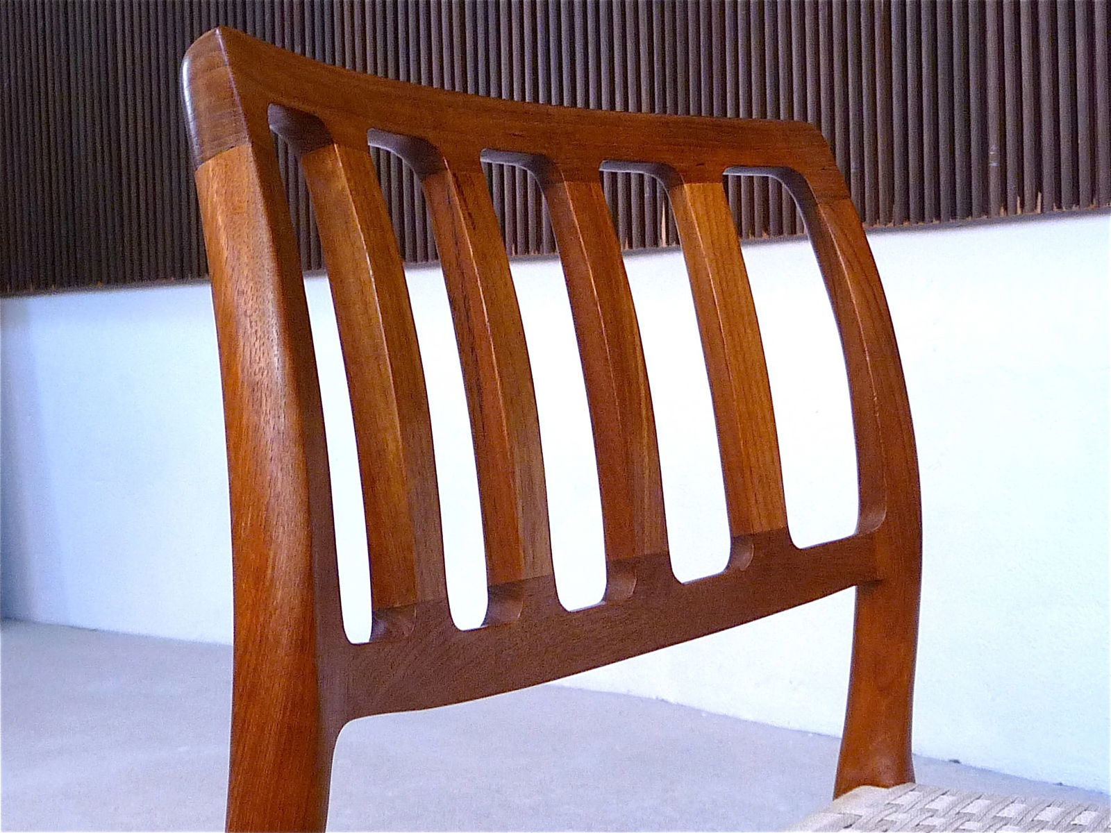 Teak Dining Chairs from J.L. Møller, Set of 6 - 8