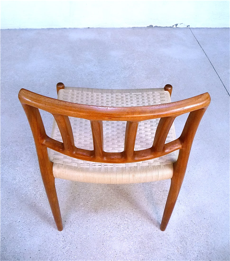 Teak Dining Chairs from J.L. Møller, Set of 6 - 9