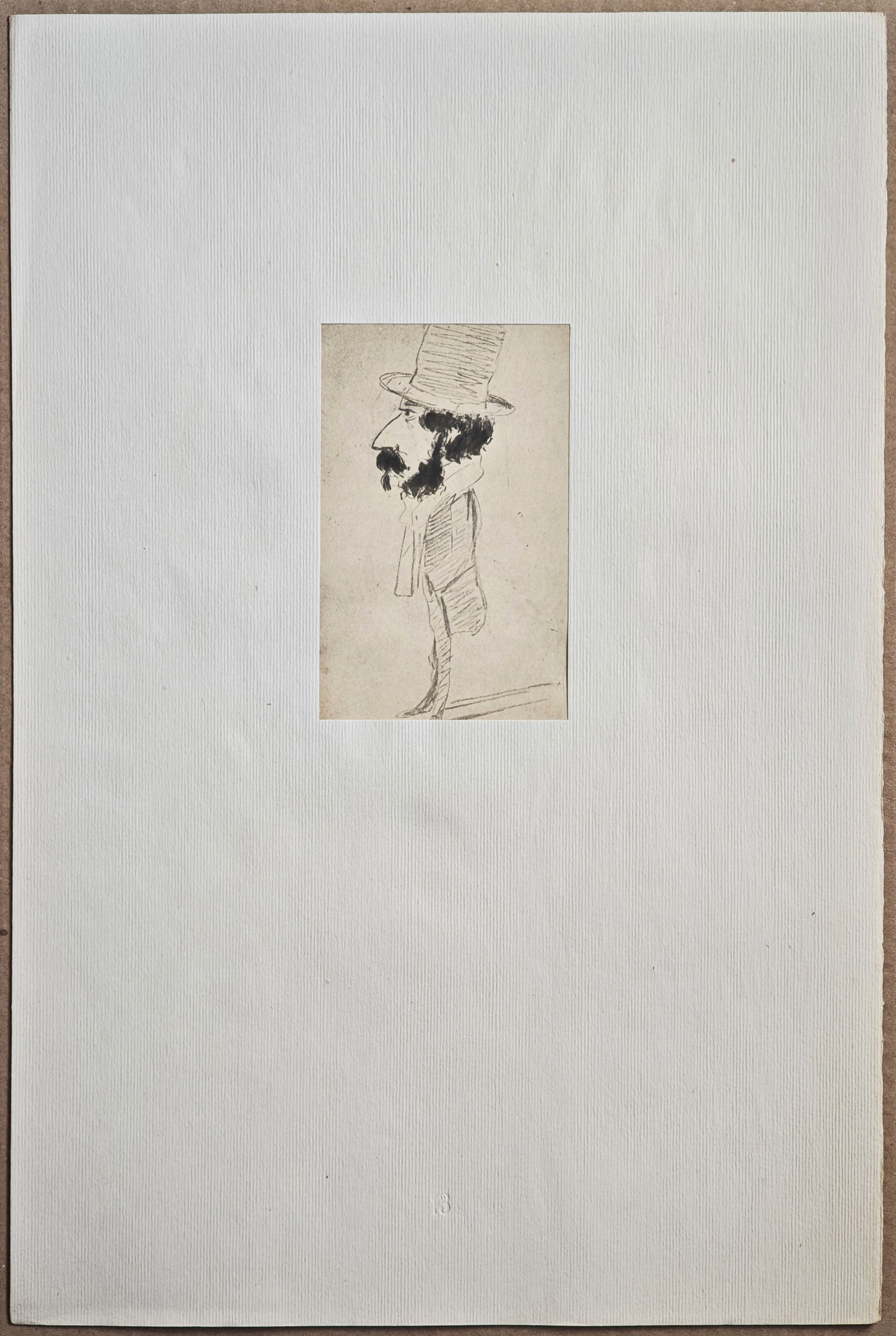 Claude Monet, Caricature, 1918, Lithograph - 5