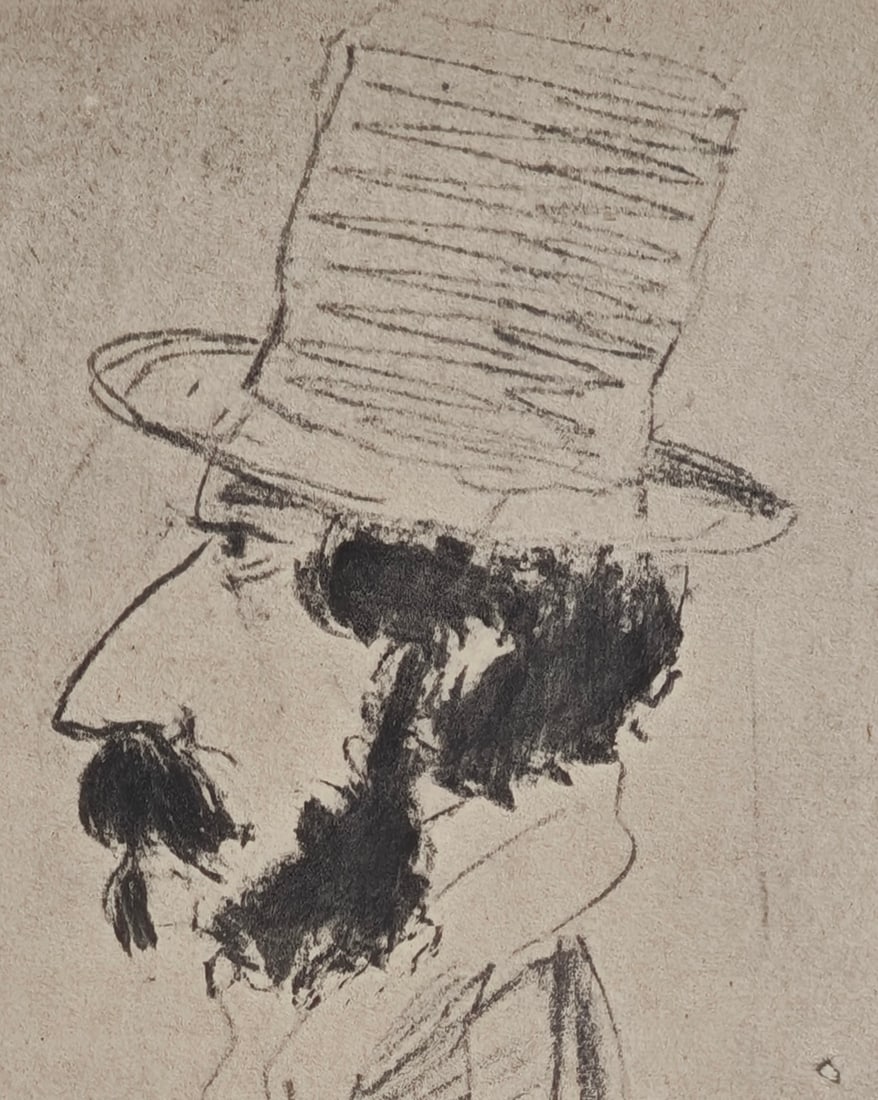 Claude Monet, Caricature, 1918, Lithograph - 8