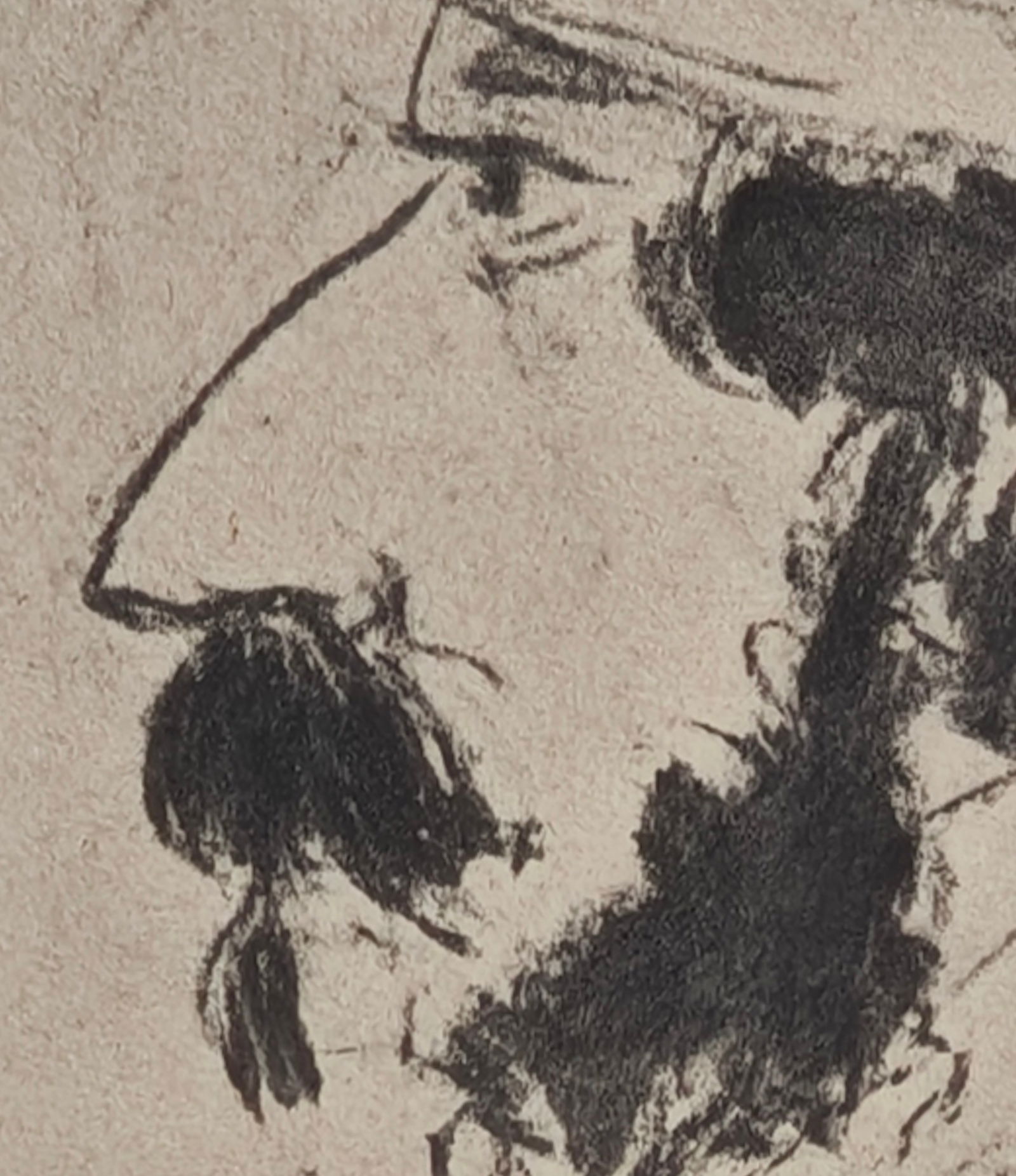 Claude Monet, Caricature, 1918, Lithograph - 9