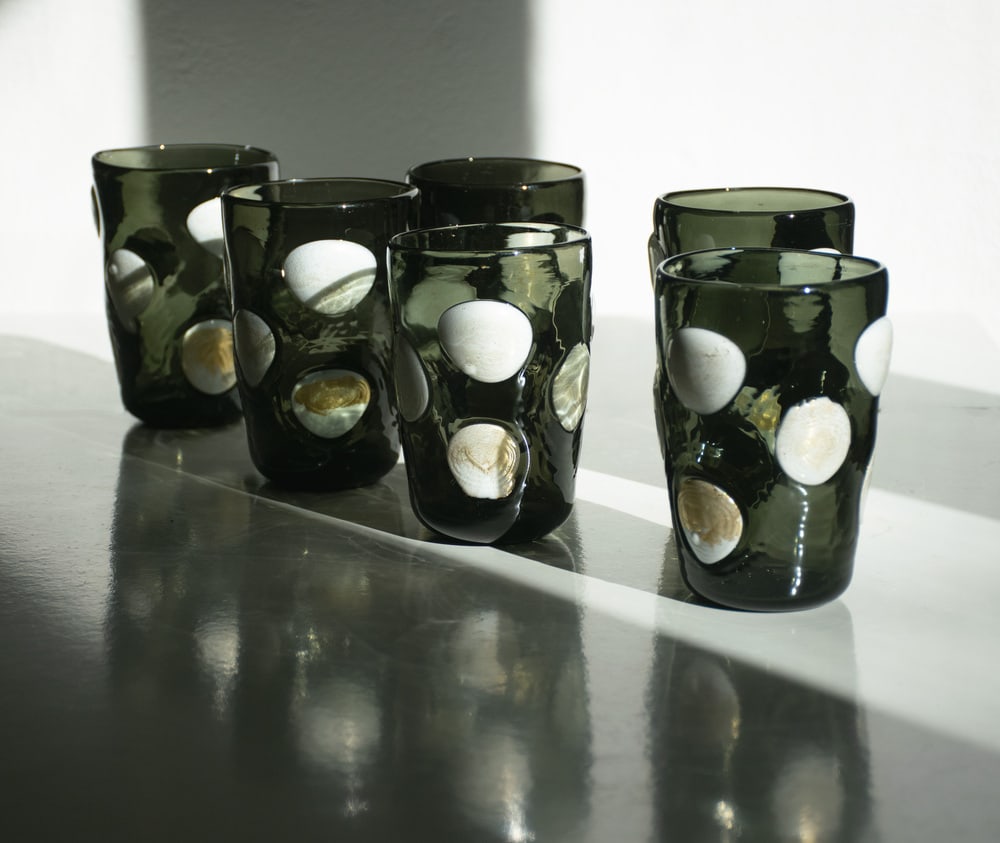 Murano Glass Glasses by Mariana Iskra, Set of 6 - 3