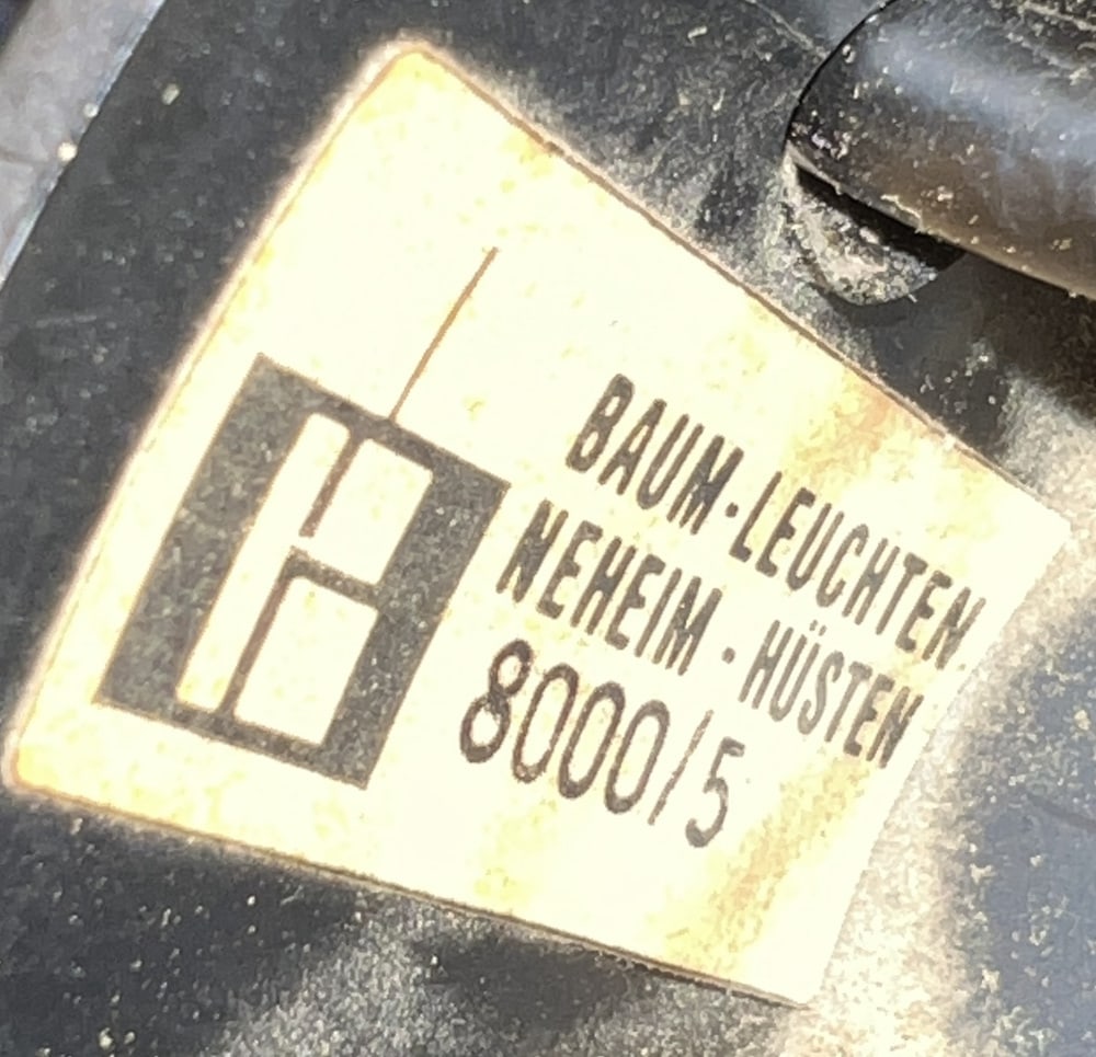 Glass Cascade Pendant Lamp by Baum Leuchten, 1960s - 10