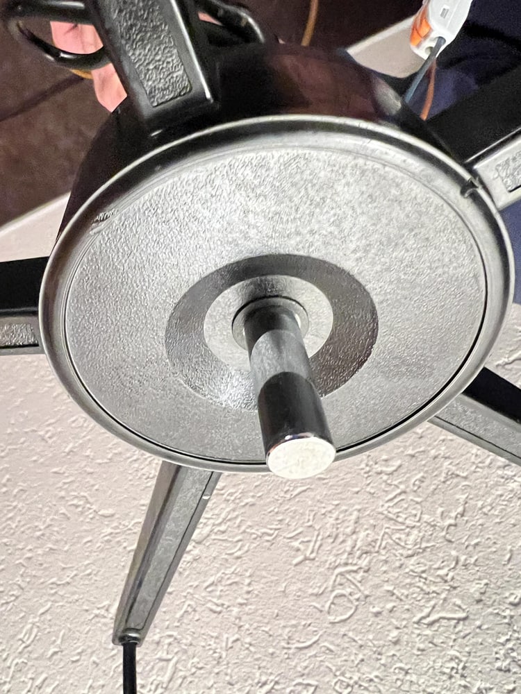 Glass Cascade Pendant Lamp by Baum Leuchten, 1960s - 7