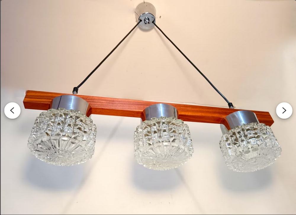Ceiling Light by Richard Essig, 1970s - 5
