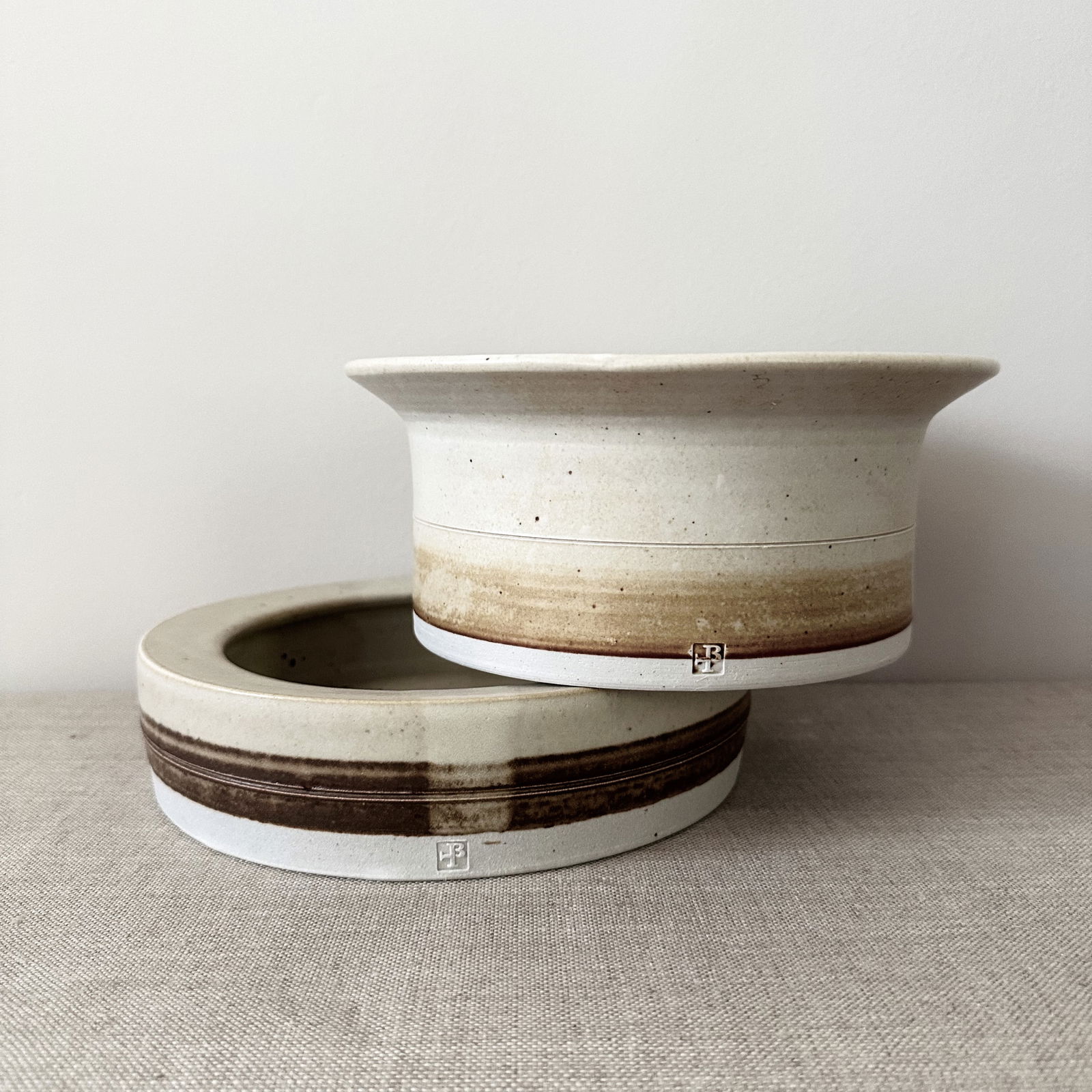 Vintage Ceramic Bowls, 1970s, Set of 2 - 2