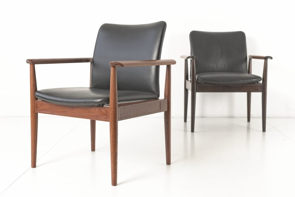 Rosewood Diplomat Armchair by Finn Juhl, 1960s - 15