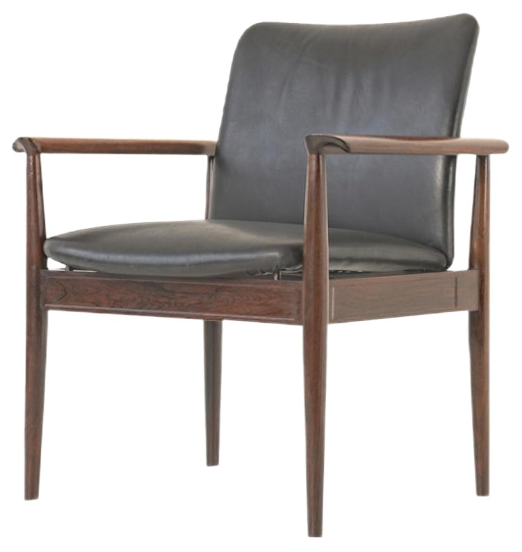Rosewood Diplomat Armchair by Finn Juhl, 1960s (1 of 16)