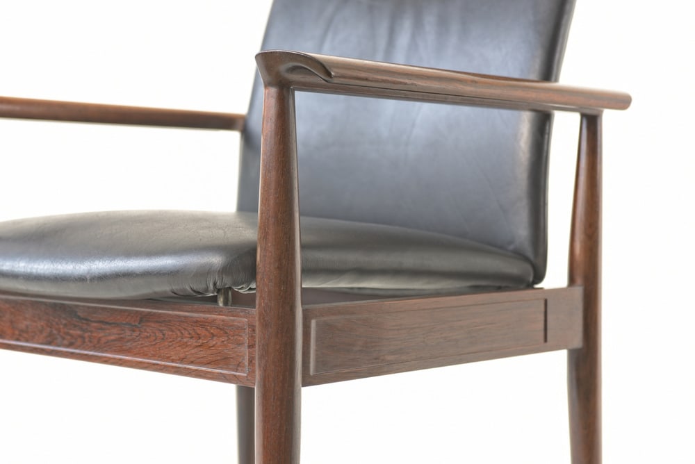Rosewood Diplomat Armchair by Finn Juhl, 1960s - 9