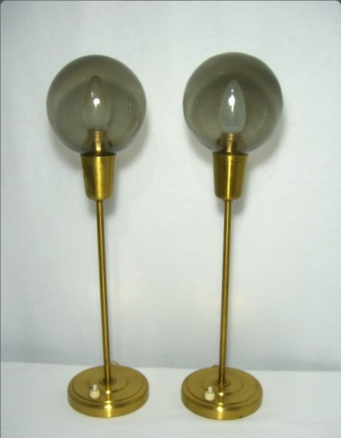 Glass Lamps from Falkenbergs Belysning, Set of 2 - 5