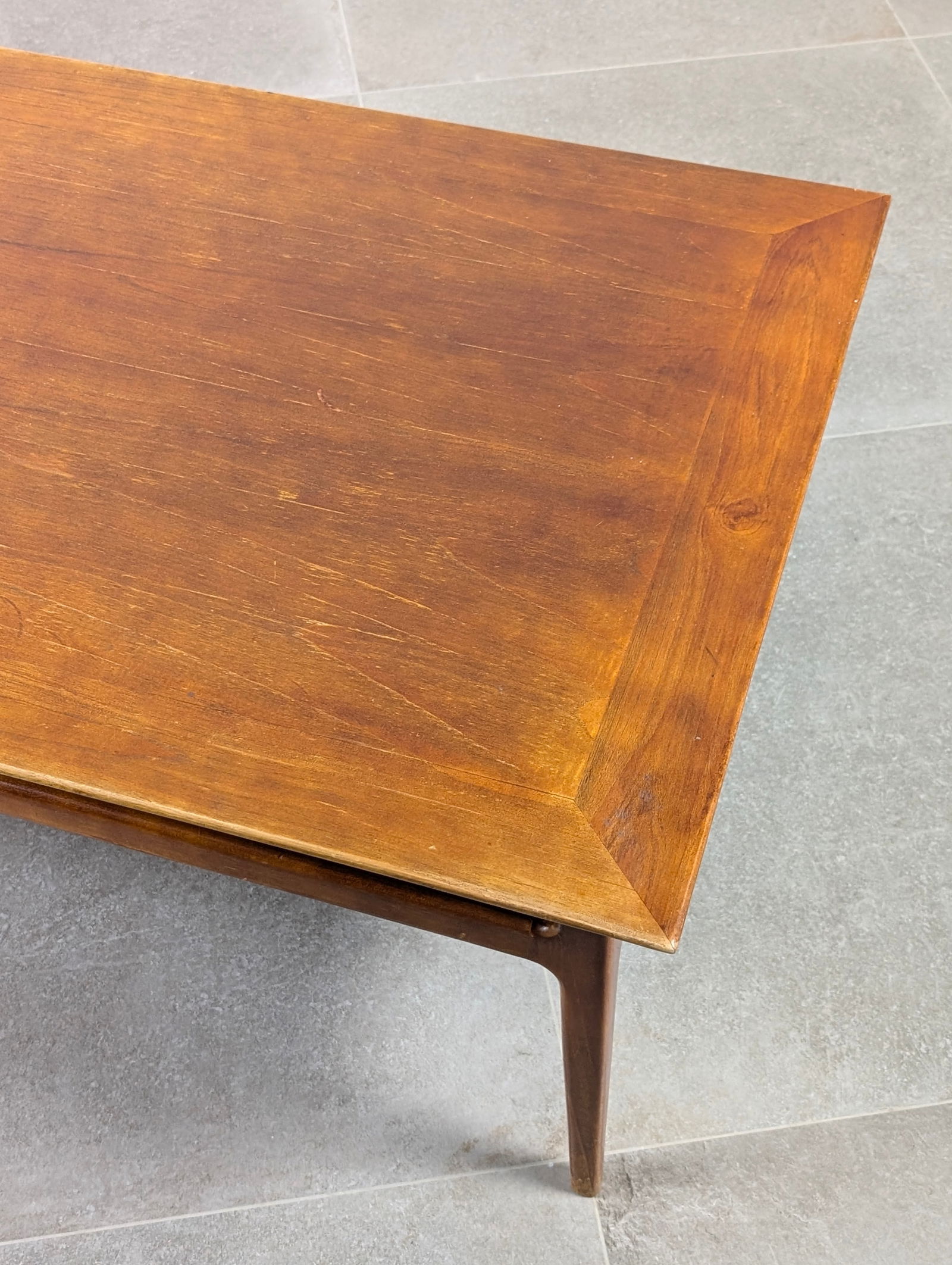 Modern Scandinavian Teak Coffee Table, 1950s - 10