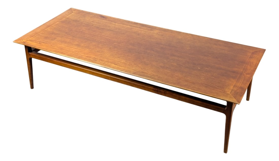 Modern Scandinavian Teak Coffee Table, 1950s (1 of 17)