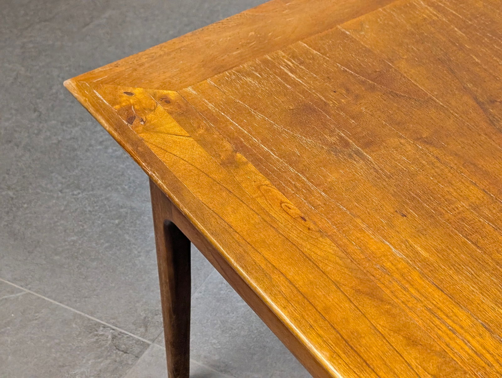 Modern Scandinavian Teak Coffee Table, 1950s - 3