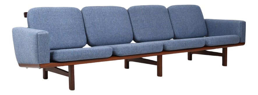 Teak GE-236/4 Sofa by Hans J. Wegner for Getama (1 of 16)
