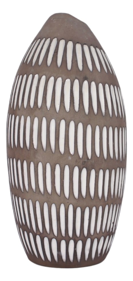 Vase by Ingrid Atterberg for Upsala-Ekeby, Sweden: Made in the 1950s Country of Manufacture: Sweden Design Period: 1950 to 1959 Restoration and Damage Details: Light wear consistent with age and use Detailed Condition: Very Good — This vintage/a