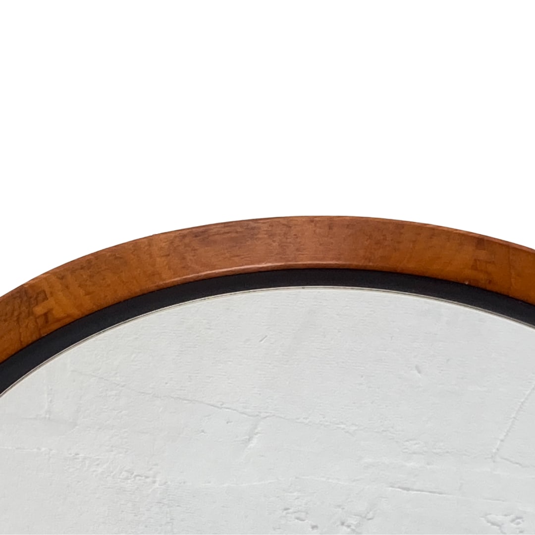 Teak Mirror by Uno & Östen Kristiansson for Luxus - 4