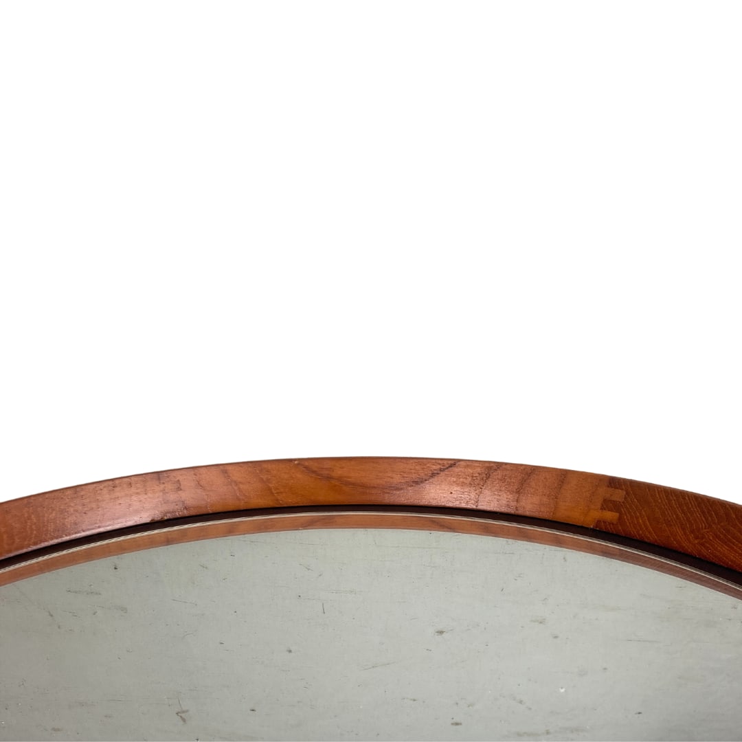 Teak Mirror by Uno & Östen Kristiansson for Luxus - 9
