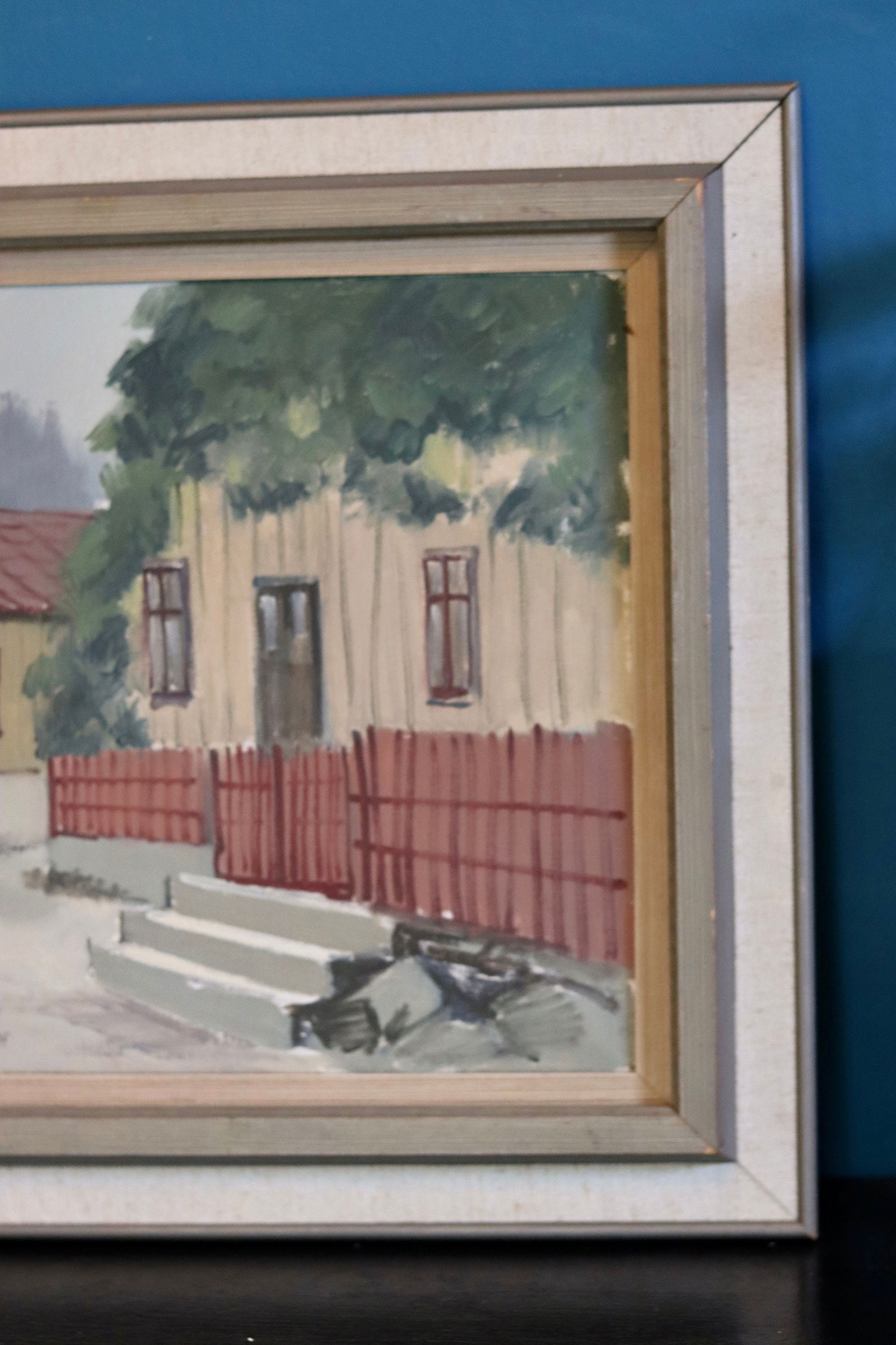 Gavik, Lilla Gatan Majorna Gothenburg, Oil, Framed - 6