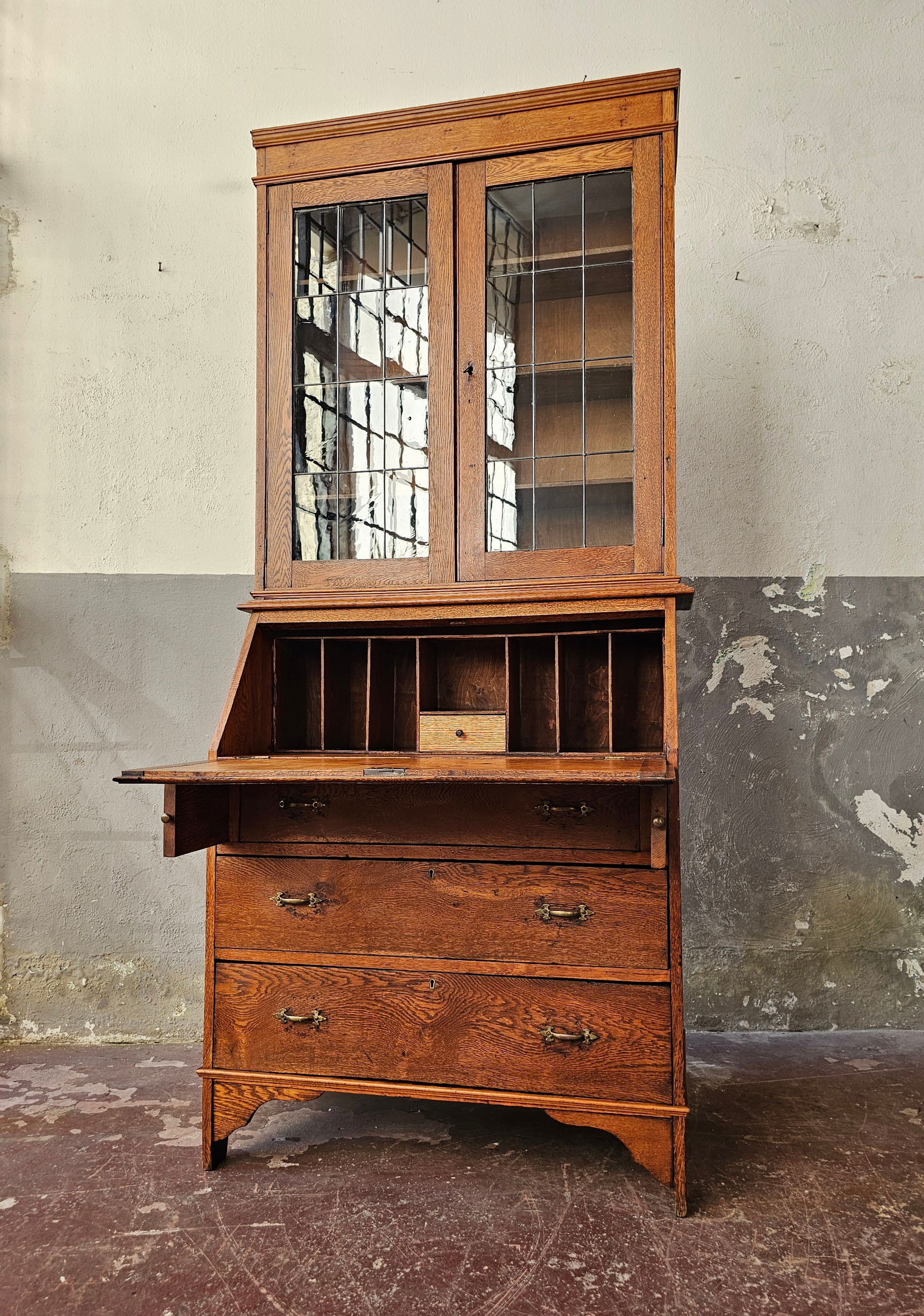 English Trumeau in Wood, 1800s - 2