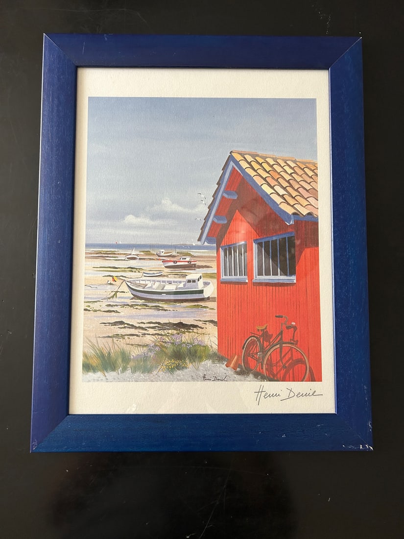 H. Deuil, Coastal Scenes, 2000s, Lithographs, Set of 2 - 2