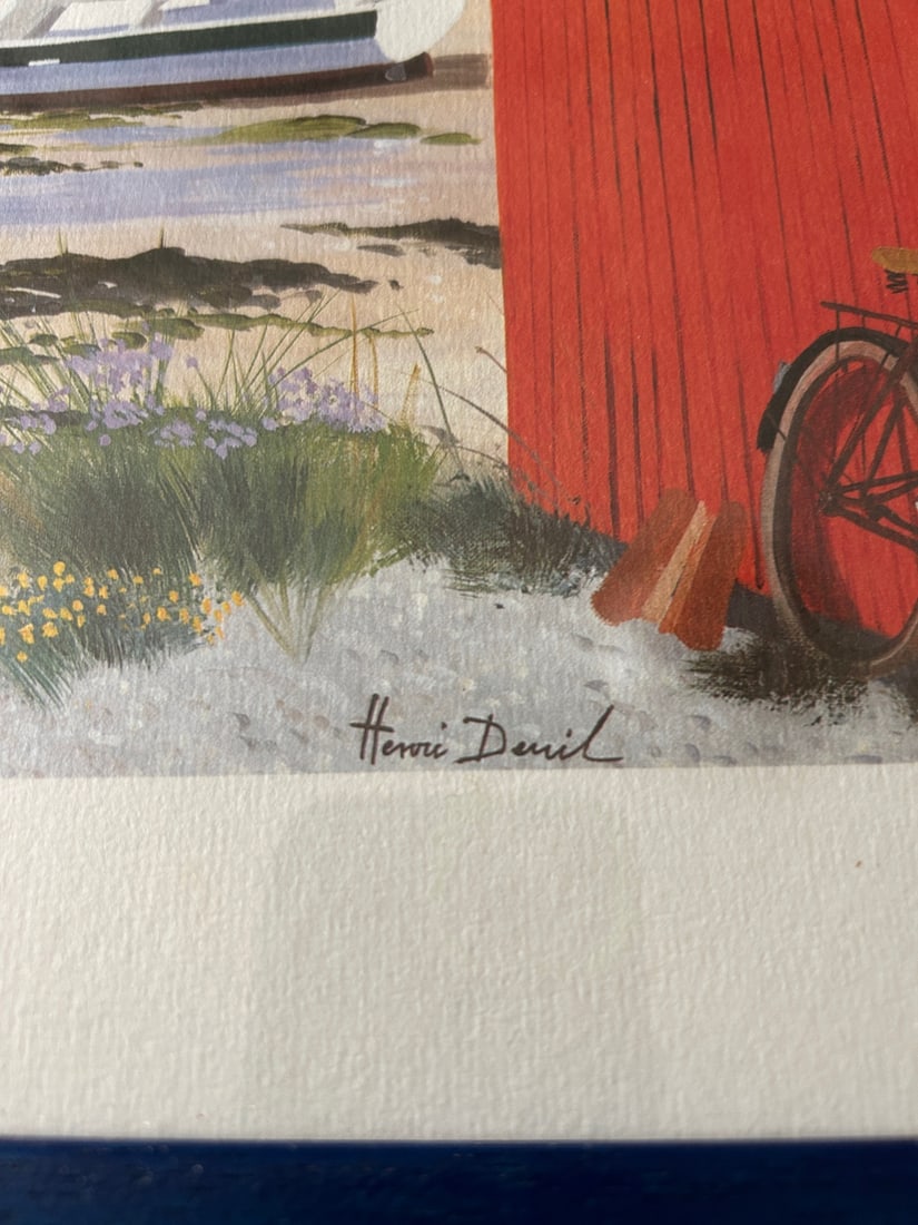 H. Deuil, Coastal Scenes, 2000s, Lithographs, Set of 2 - 4