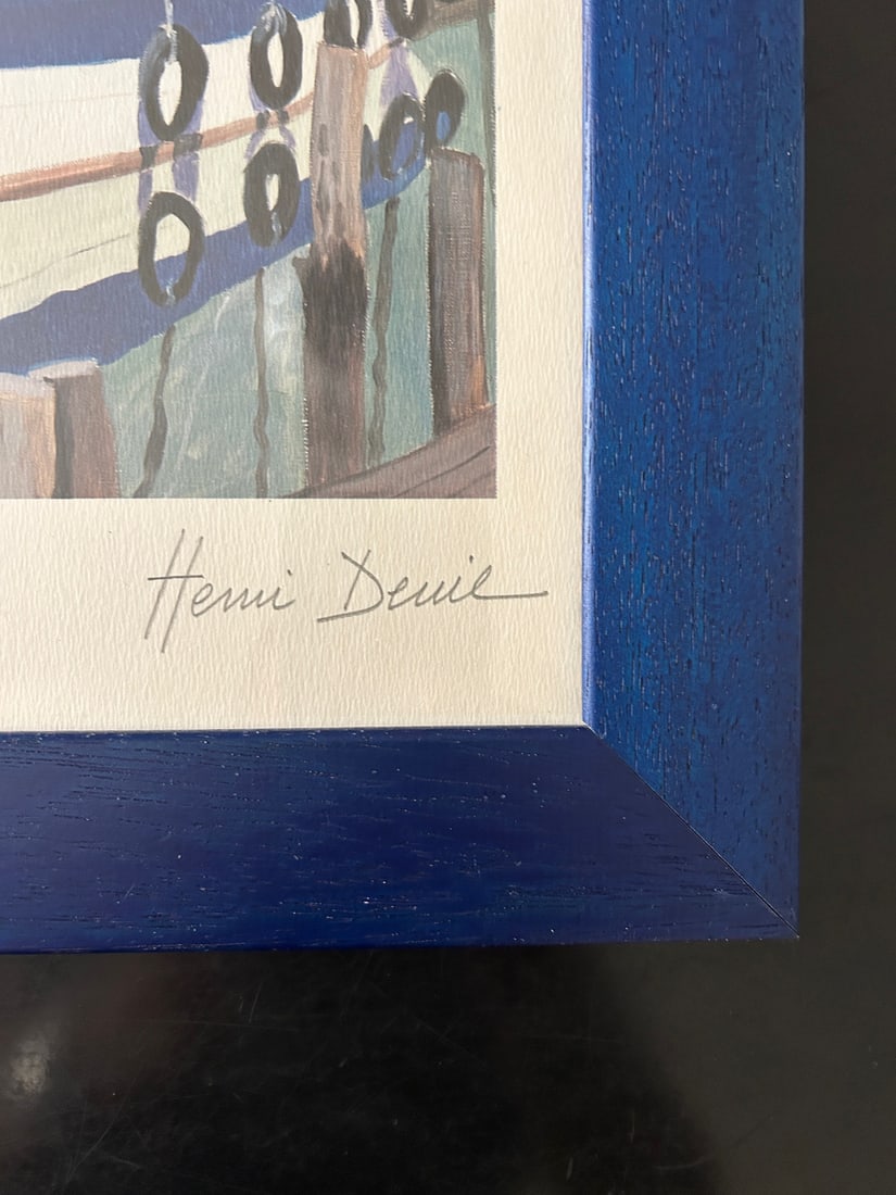 H. Deuil, Coastal Scenes, 2000s, Lithographs, Set of 2 - 8