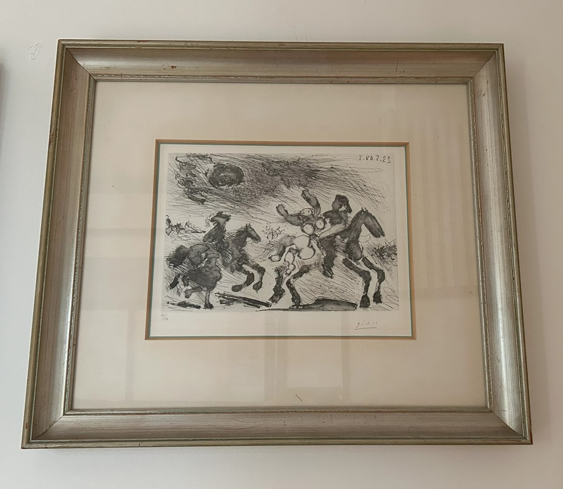 Picasso, The Pursuit of the Kidnapper, 1968, Etching - 10