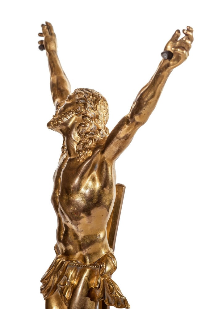 Corpus Christi Sculpture, 1800s, Gilded Bronze - 3
