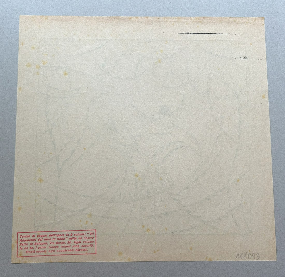 Thayaht, Futurist Composition, 1930s, Woodcut - 10