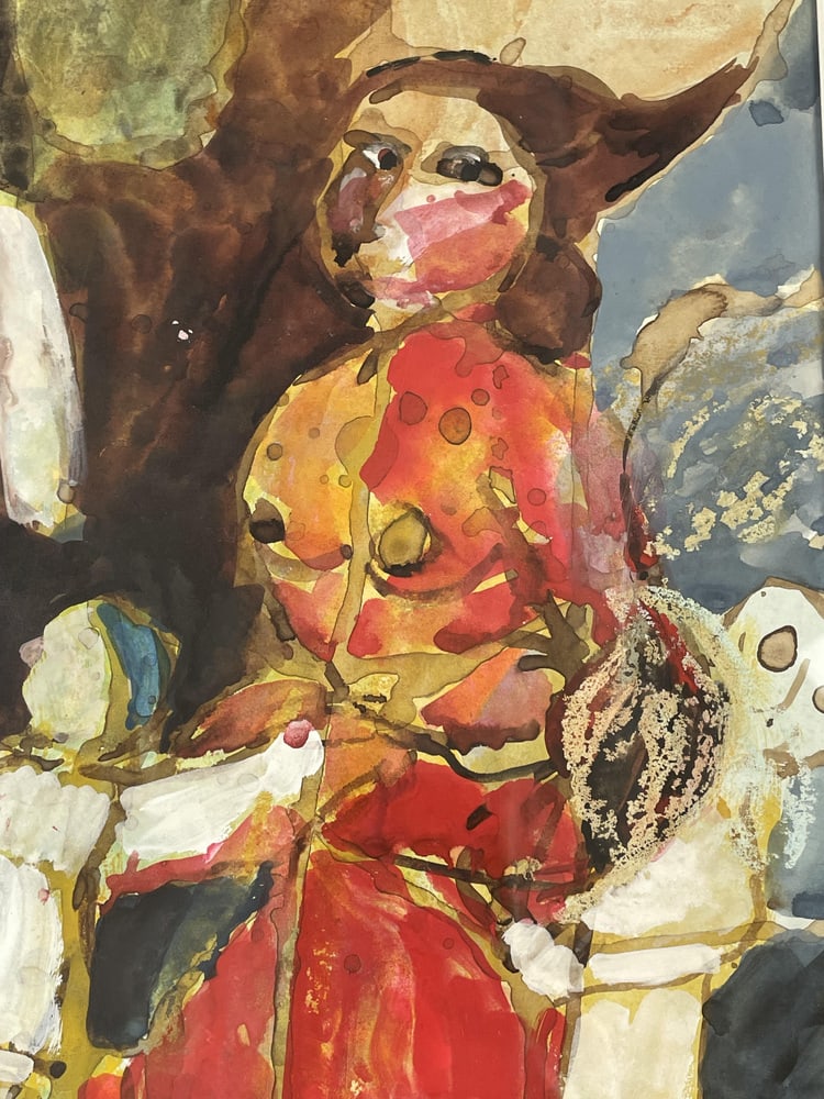 H. Misonne, Abstract Woman, 1890s-1910s, Painting - 10