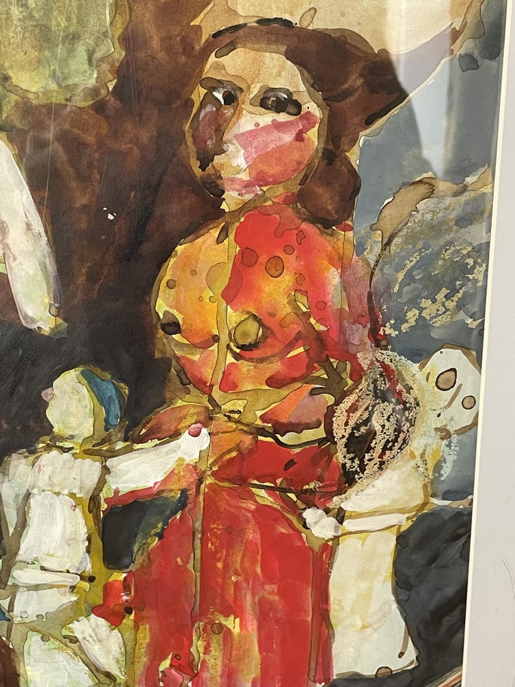 H. Misonne, Abstract Woman, 1890s-1910s, Painting - 12