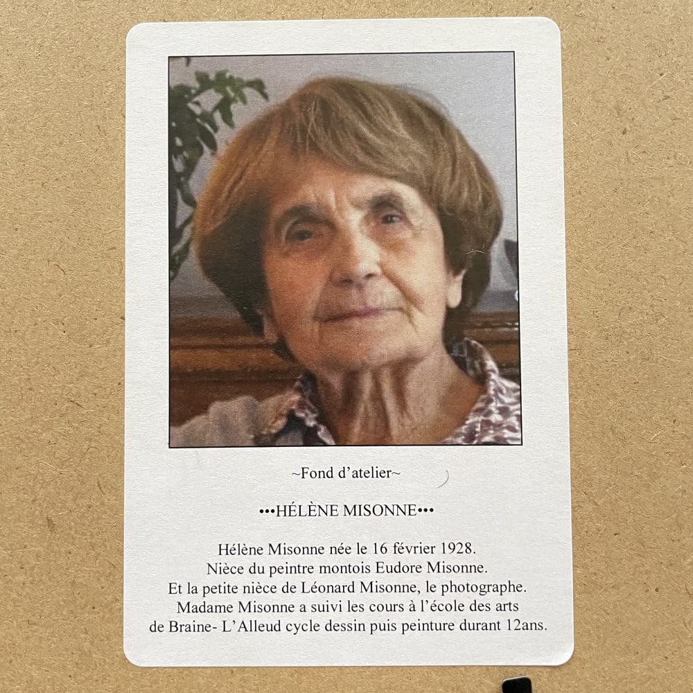 H. Misonne, Abstract Woman, 1890s-1910s, Painting - 14