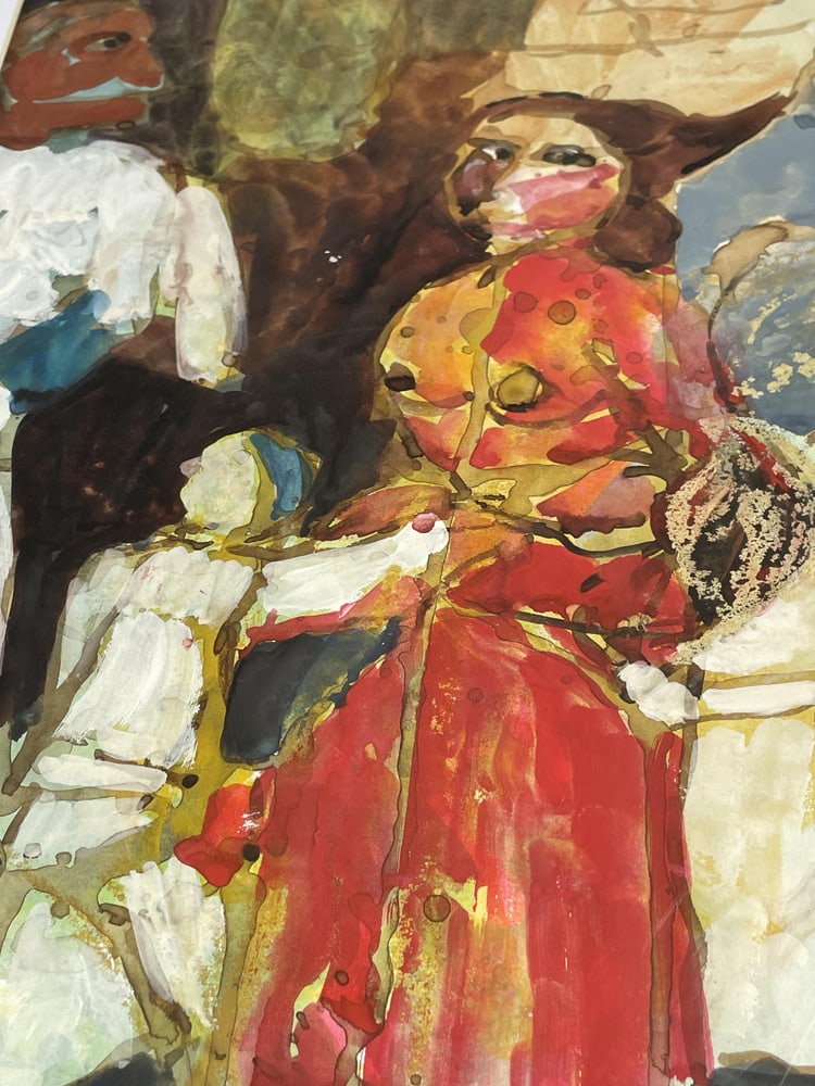H. Misonne, Abstract Woman, 1890s-1910s, Painting - 9