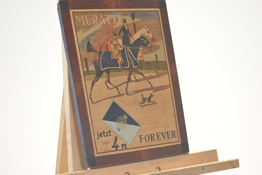 Muratti Forever Advertising Poster by Hohlwein - 2