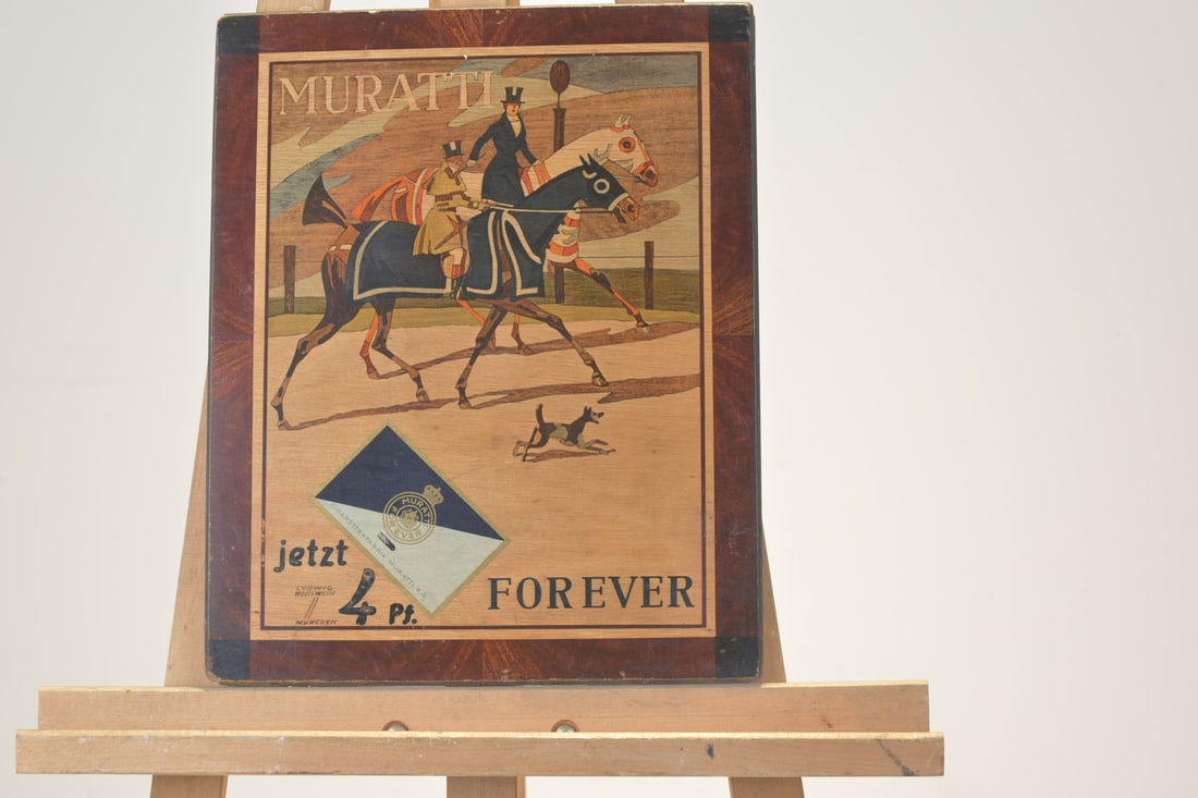Muratti Forever Advertising Poster by Hohlwein - 4