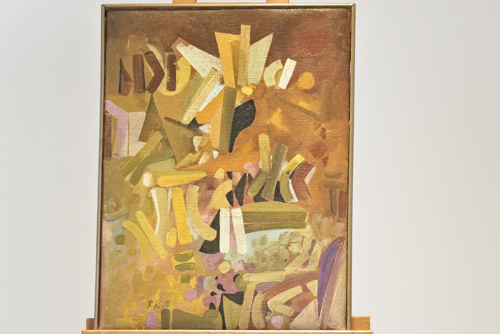 Oil Painting, Apotheose, Rose Kurtzke, Berlin, 1958 - 2