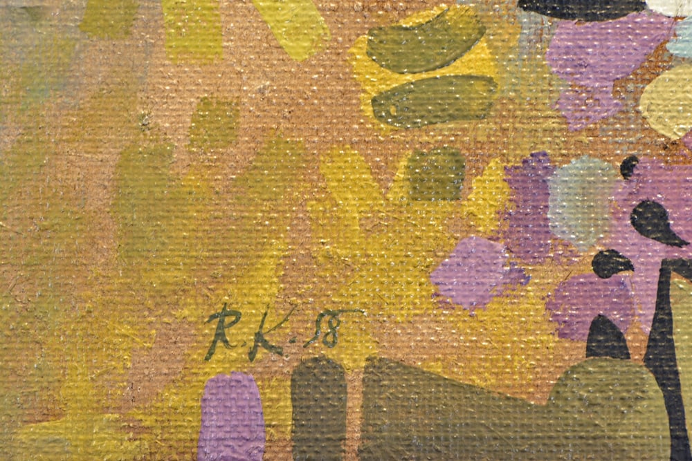 Oil Painting, Apotheose, Rose Kurtzke, Berlin, 1958 - 4