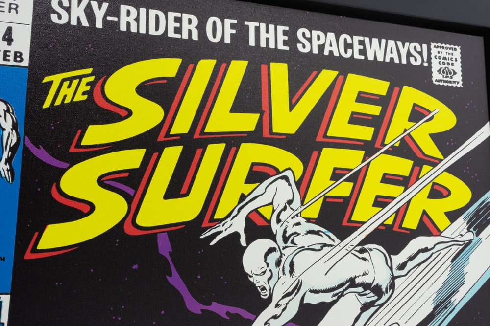 Stan Lee, The Silver Surfer #4, Art Print - 4