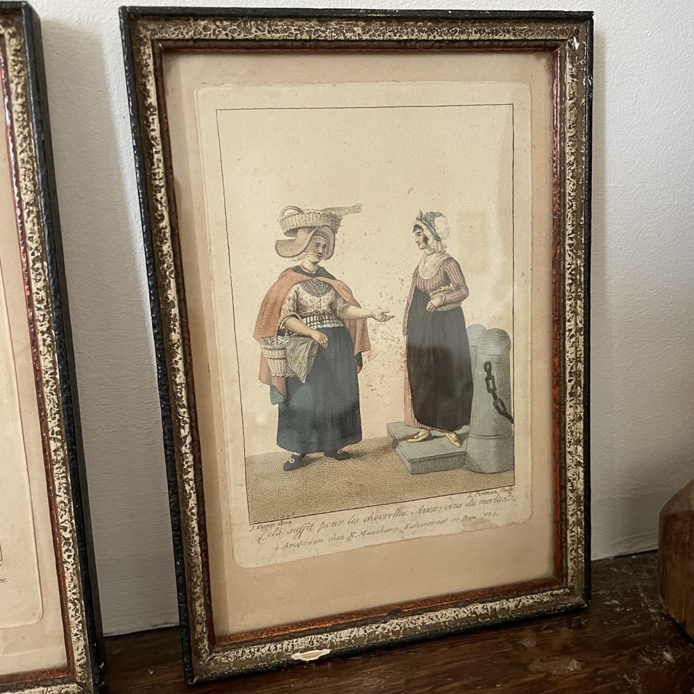 Professions Regions of the Netherland, 1800s, Set of 3 - 3